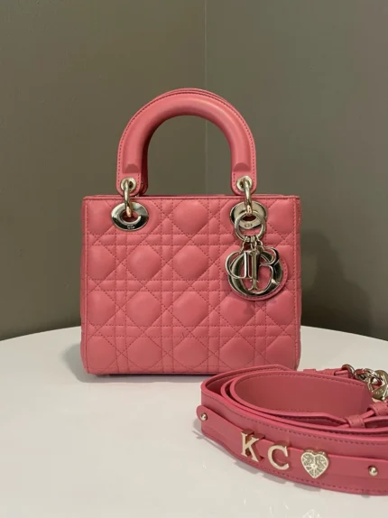 Dior My Lady ABC Dior Pink Lambskin